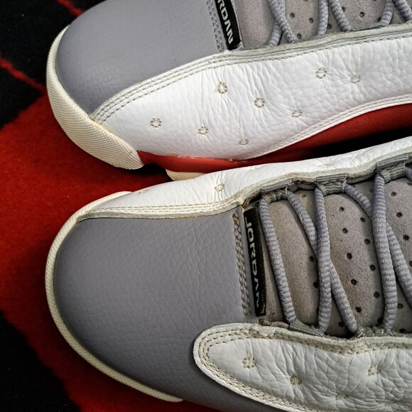 Size 11 Men Air Jordan 13 Retro ‘Grey Toe’ 2014 414571 126 - Picture 8 of 13